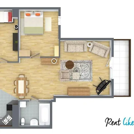Rent Like Home - Kasprowicza Apartment